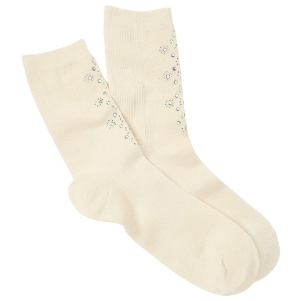 Free People Own The Night Embellished Crew Socks